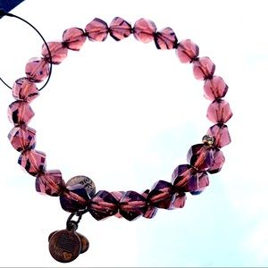 Alex and Ani Purple Beads